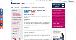 Desktop Screenshot of presentation-skills.org