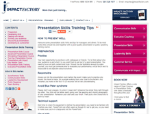 Tablet Screenshot of presentation-skills.org